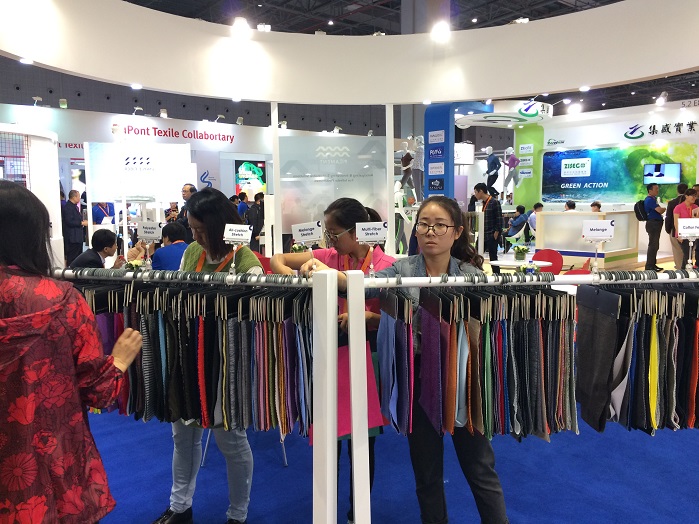 Intertextile Shanghai Apparel Fabrics is to welcome over 4,500 exhibitors from nearly 30 countries under one roof. © Innovation in Textiles 